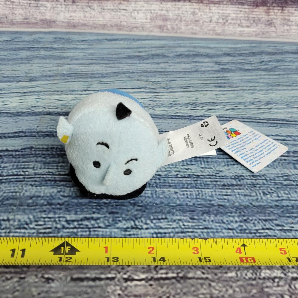 Disney Store Official Tsum Tsum Genie Aladdin Mini Plush Stuffed Animal 3.5"